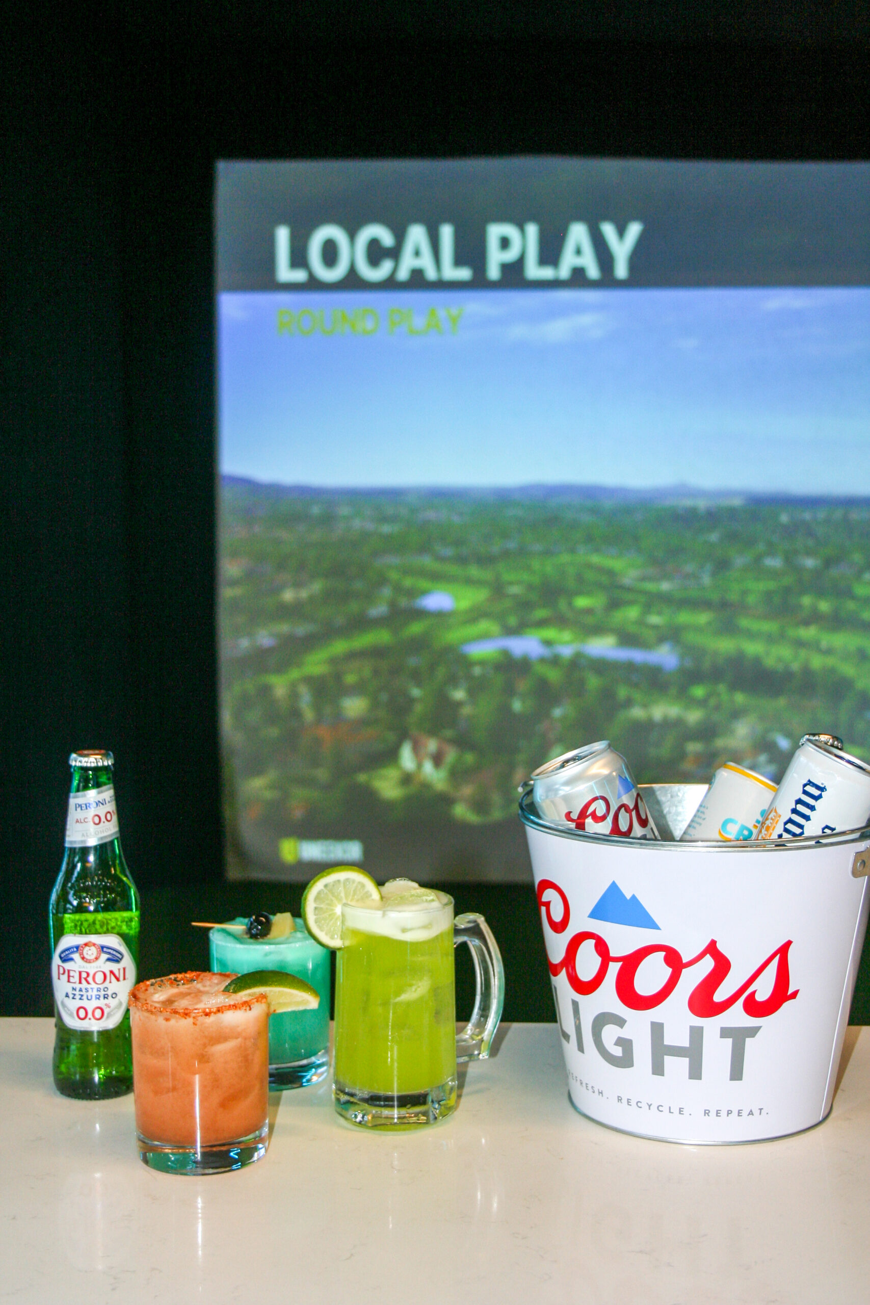 indoor golf near back bay, indoor golf simulator near back bay
